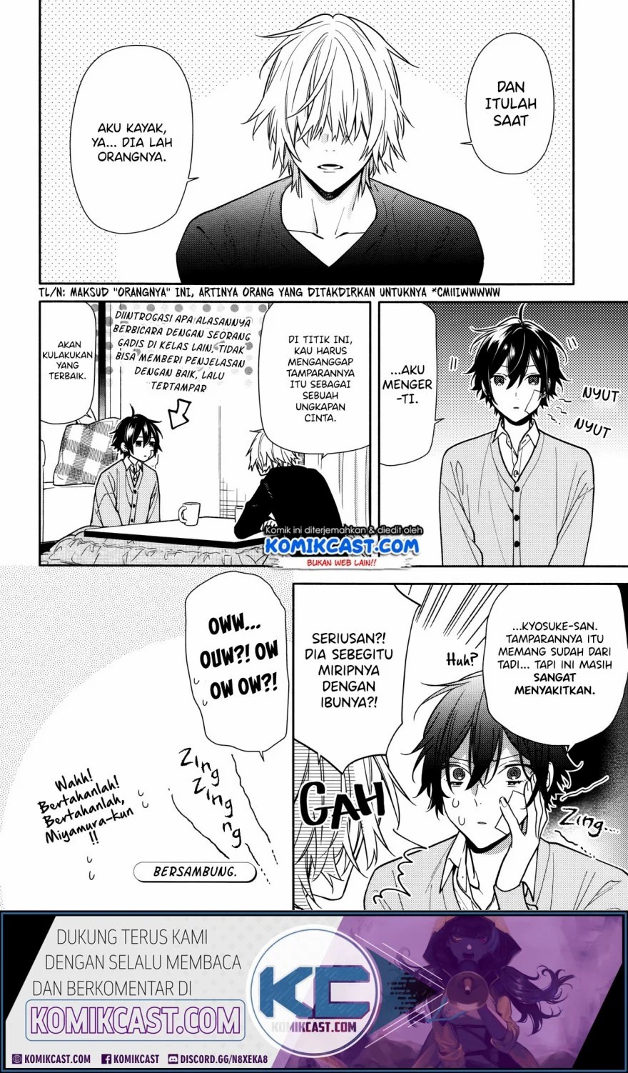 Horimiya chapter 119.7 halaman 18