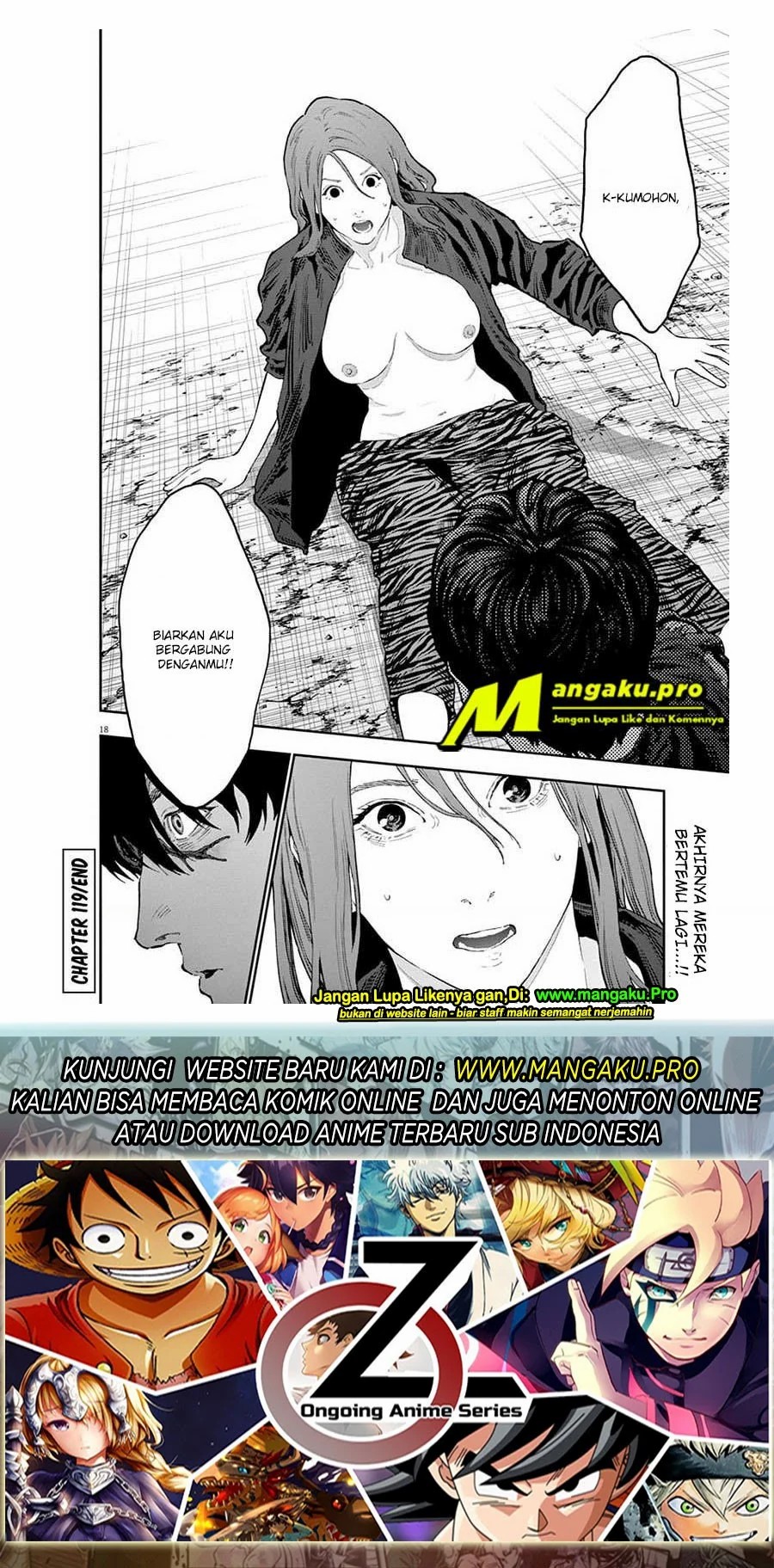 Jagaaaaaan chapter 119 halaman 18