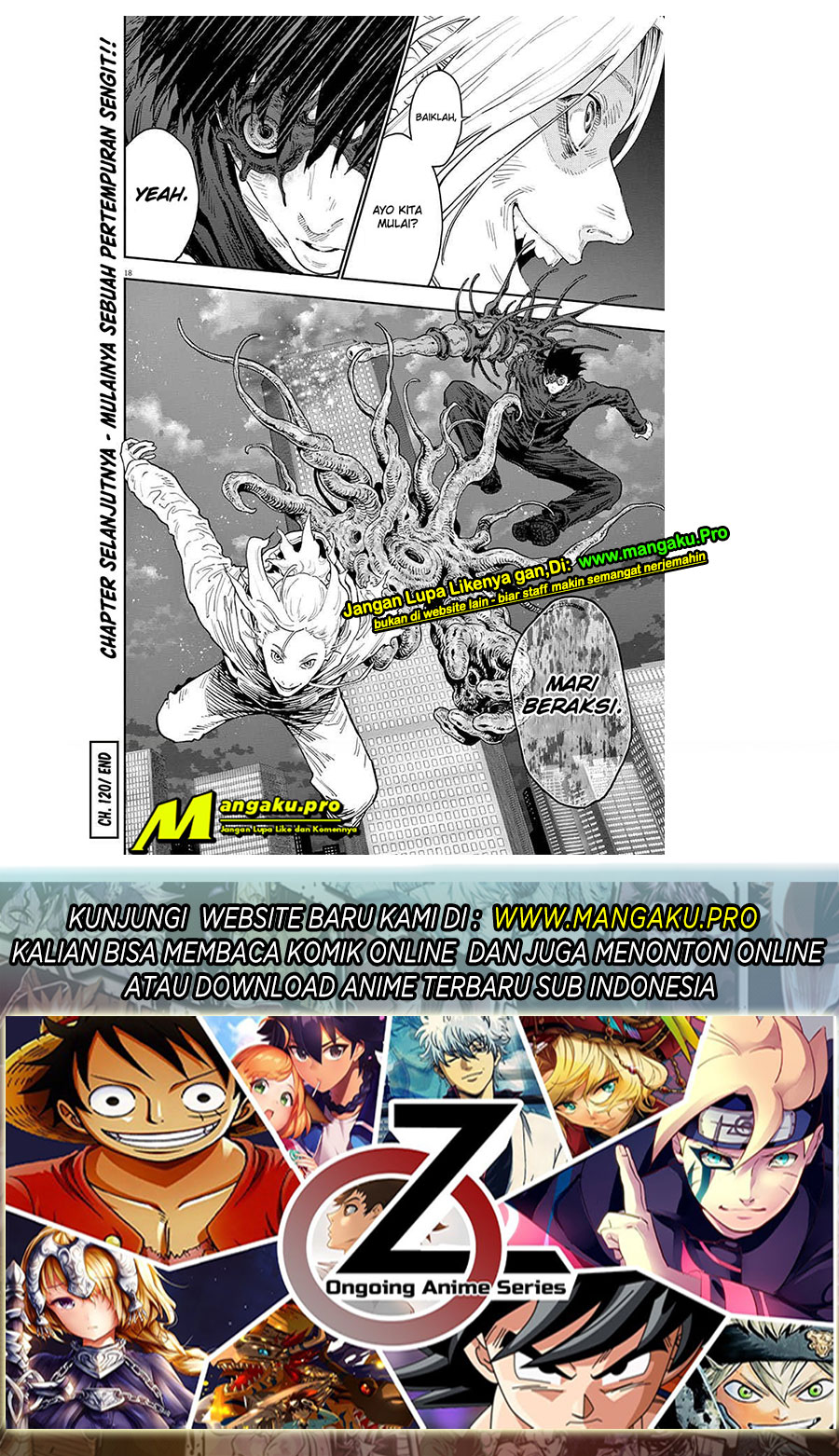 Jagaaaaaan chapter 120 halaman 19