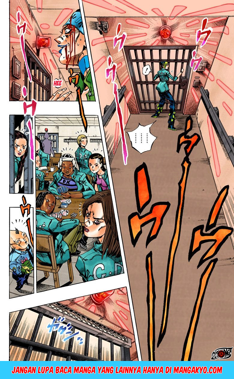 JoJo no Kimyou na Bouken - Stone Ocean chapter 9 halaman 13