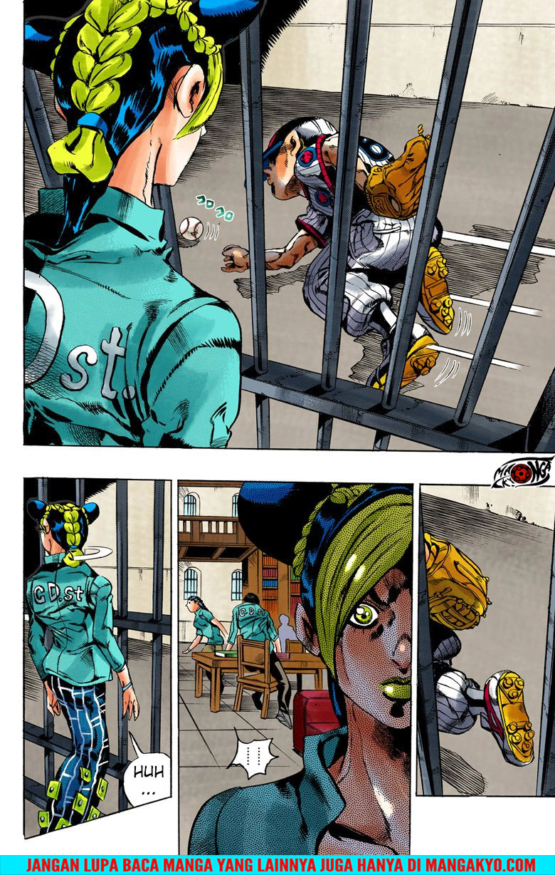 JoJo no Kimyou na Bouken - Stone Ocean chapter 10 halaman 21