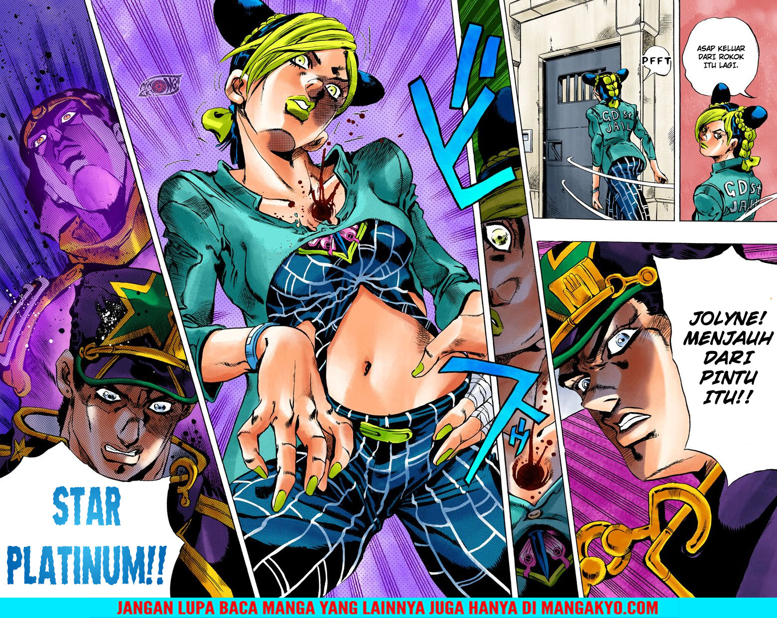 JoJo no Kimyou na Bouken - Stone Ocean chapter 12 halaman 17