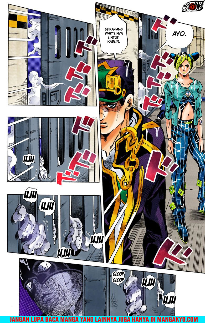 JoJo no Kimyou na Bouken - Stone Ocean chapter 17 halaman 18