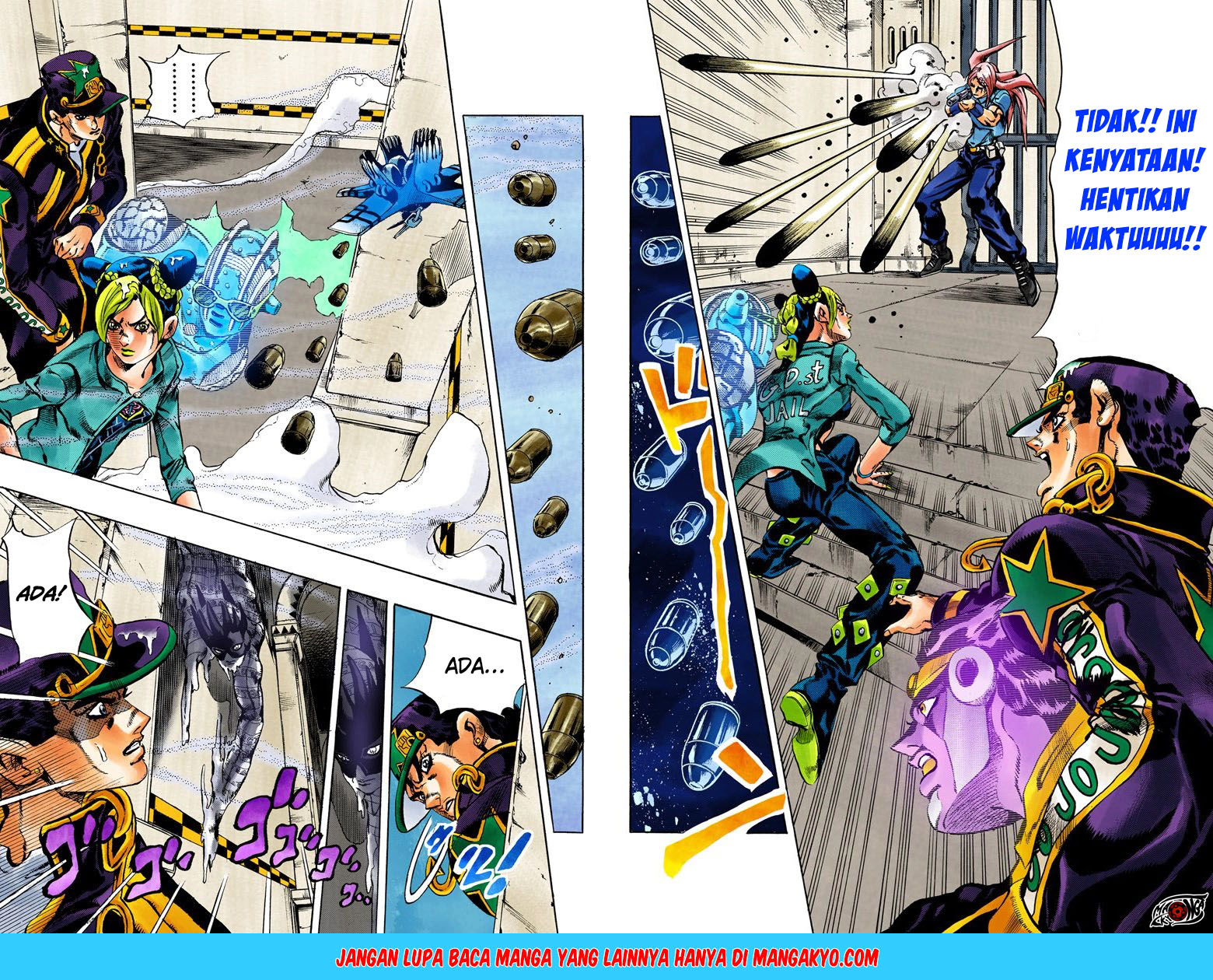JoJo no Kimyou na Bouken - Stone Ocean chapter 18 halaman 15