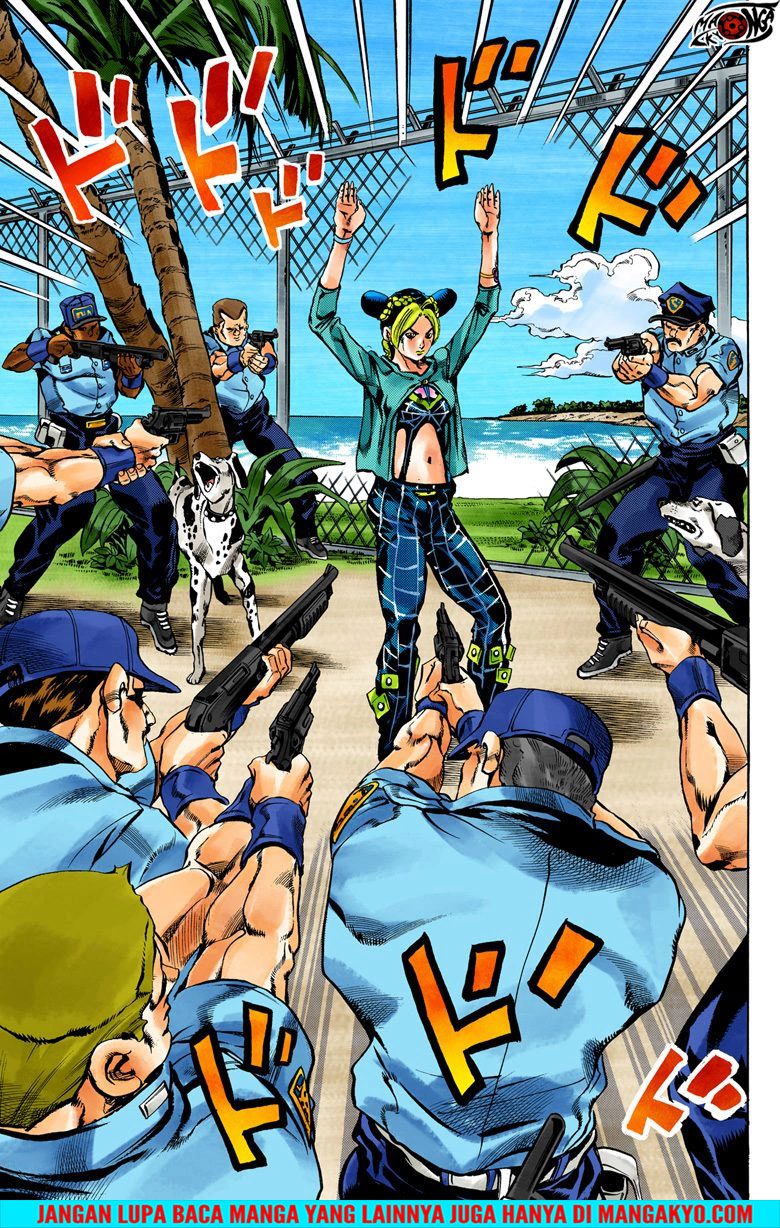 JoJo no Kimyou na Bouken - Stone Ocean chapter 20 halaman 17