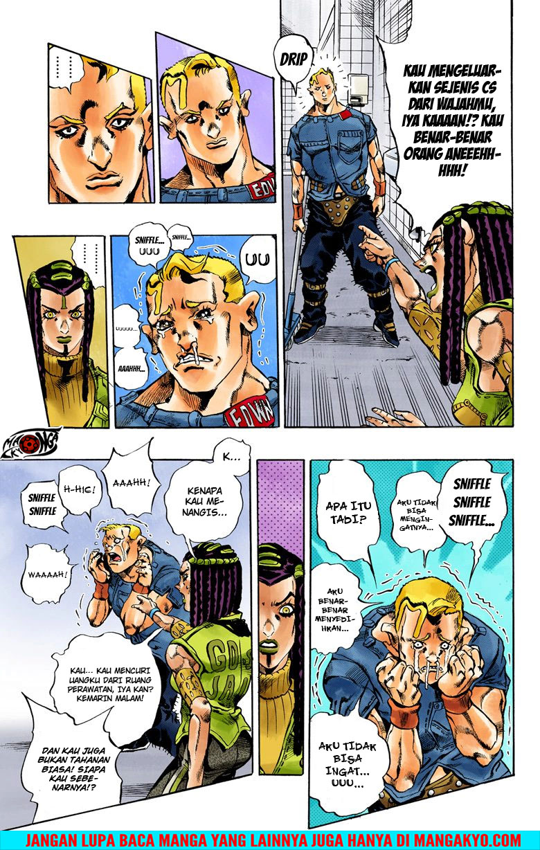 JoJo no Kimyou na Bouken - Stone Ocean chapter 22 halaman 16