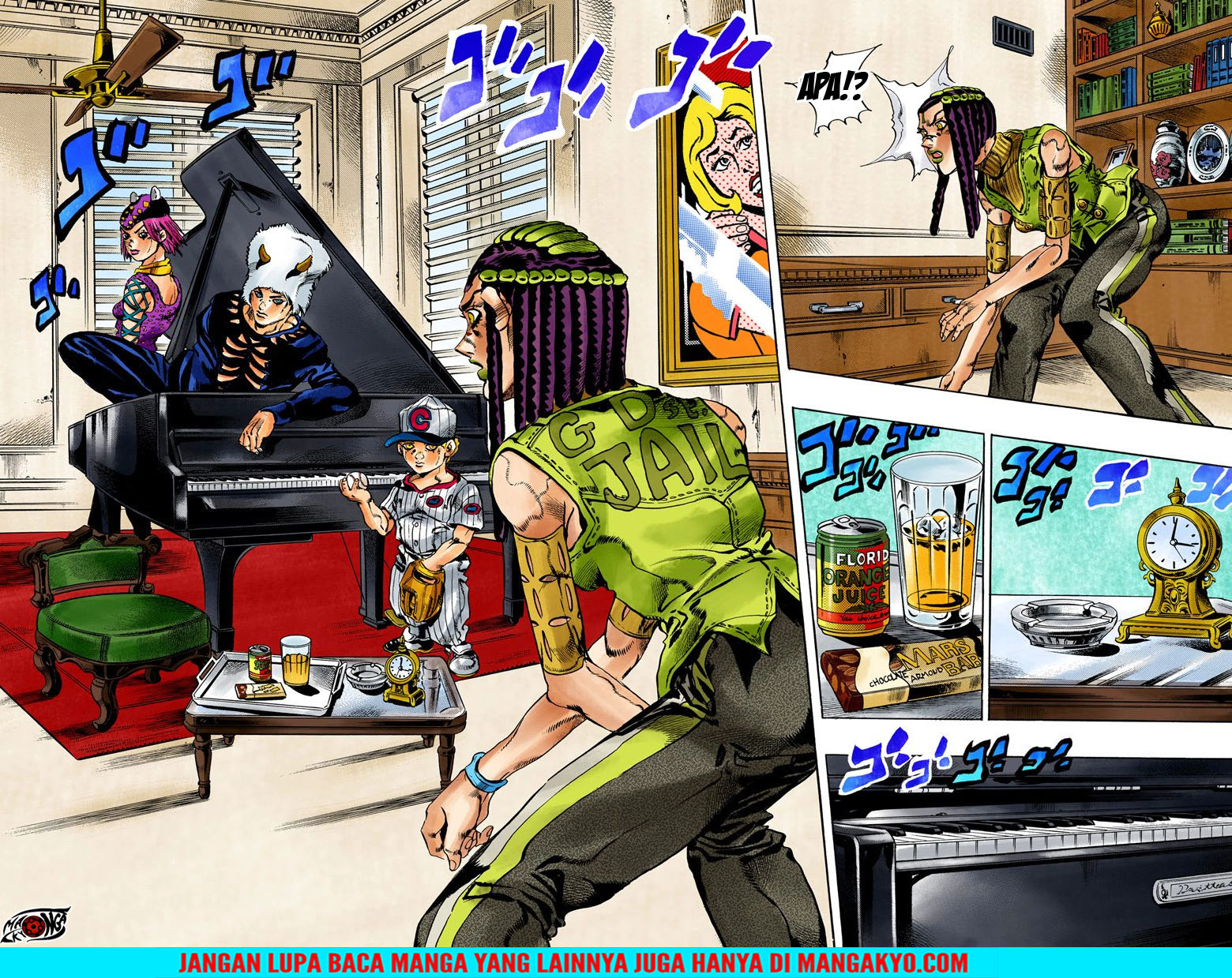 JoJo no Kimyou na Bouken - Stone Ocean chapter 24 halaman 9