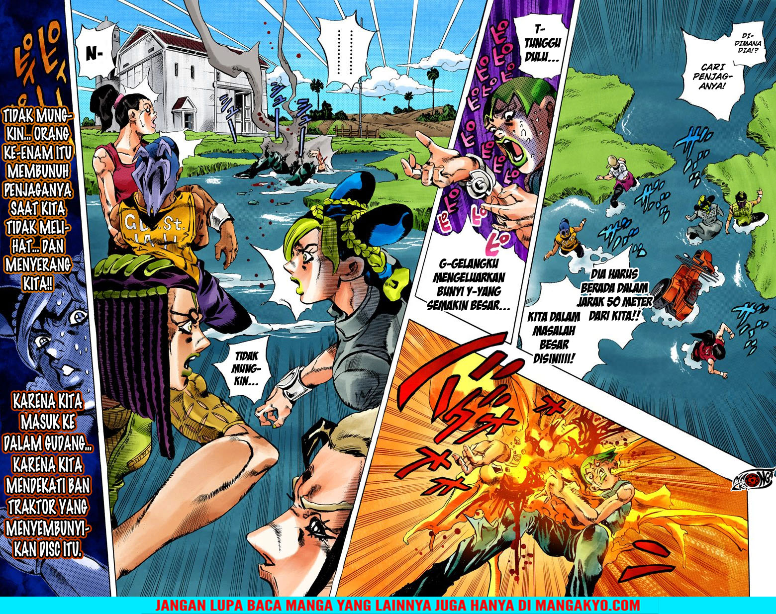 JoJo no Kimyou na Bouken - Stone Ocean chapter 27 halaman 21