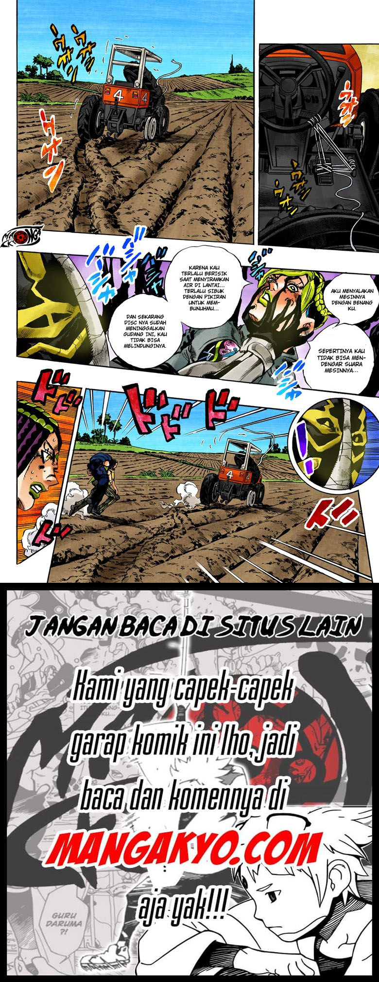 JoJo no Kimyou na Bouken - Stone Ocean chapter 32 halaman 10