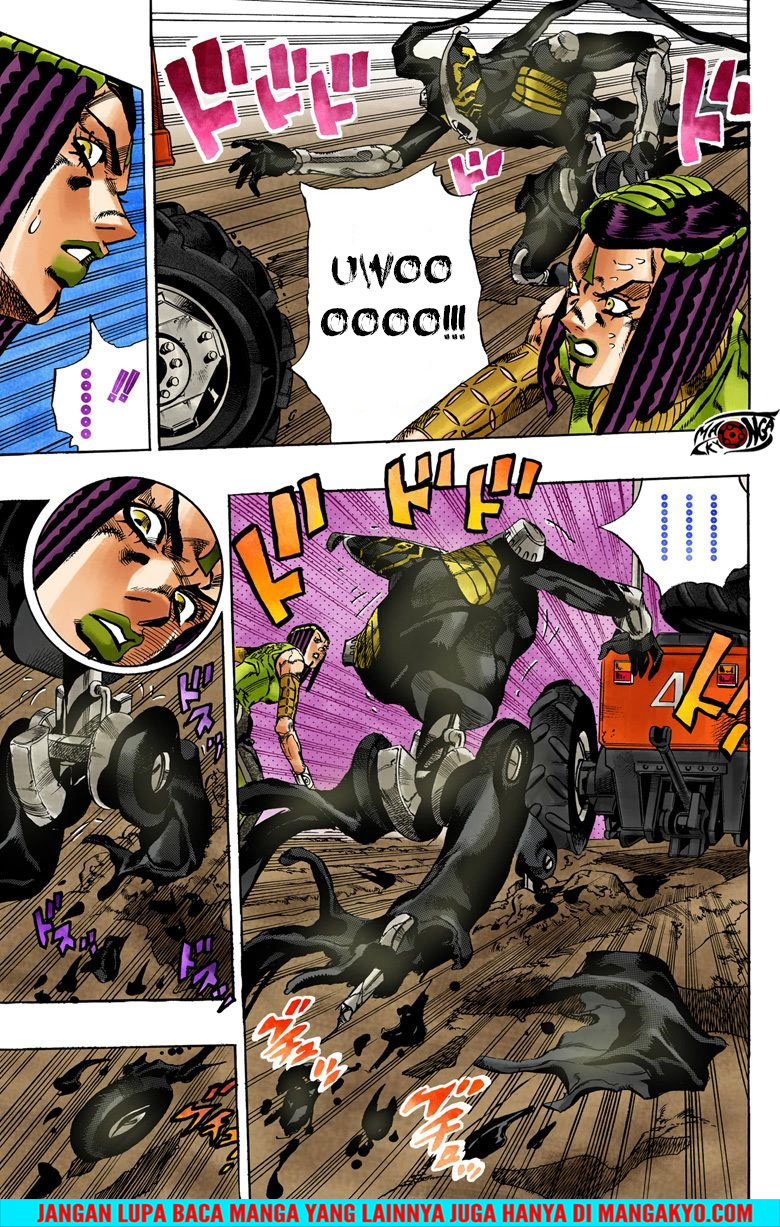 JoJo no Kimyou na Bouken - Stone Ocean chapter 32 halaman 13