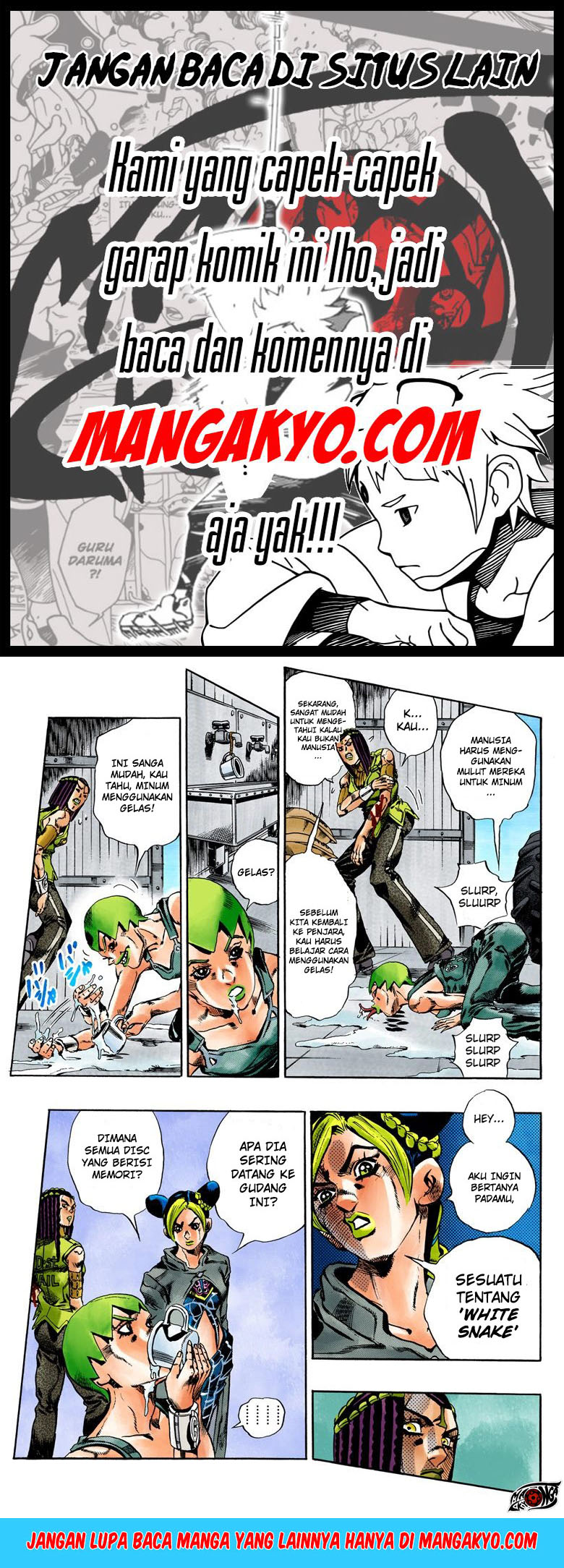 JoJo no Kimyou na Bouken - Stone Ocean chapter 33 halaman 10