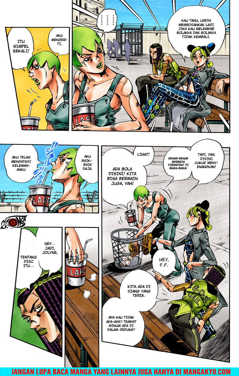 JoJo no Kimyou na Bouken - Stone Ocean chapter 34 halaman 4