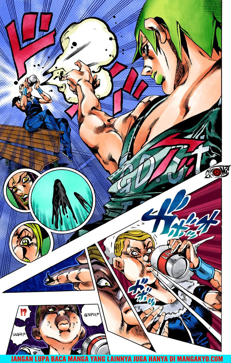JoJo no Kimyou na Bouken - Stone Ocean chapter 34 halaman 8