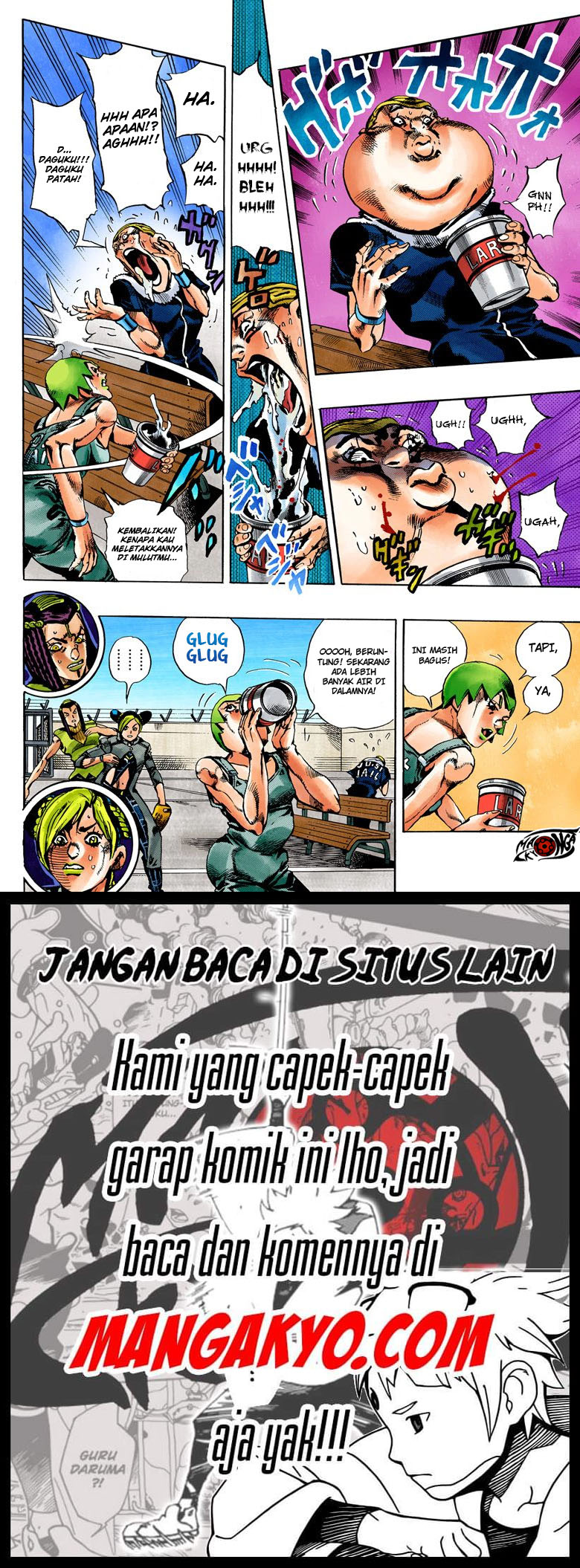 JoJo no Kimyou na Bouken - Stone Ocean chapter 34 halaman 9