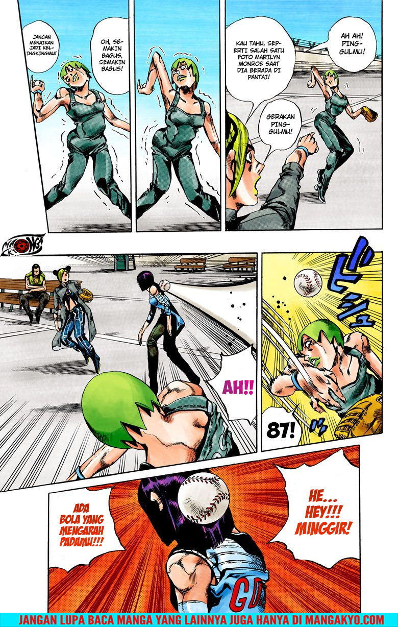 JoJo no Kimyou na Bouken - Stone Ocean chapter 34 halaman 18