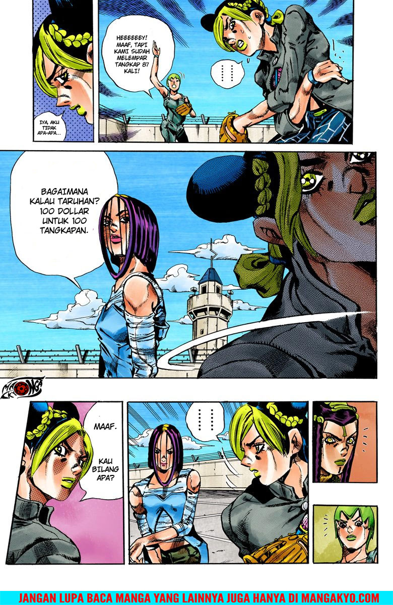 JoJo no Kimyou na Bouken - Stone Ocean chapter 34 halaman 20