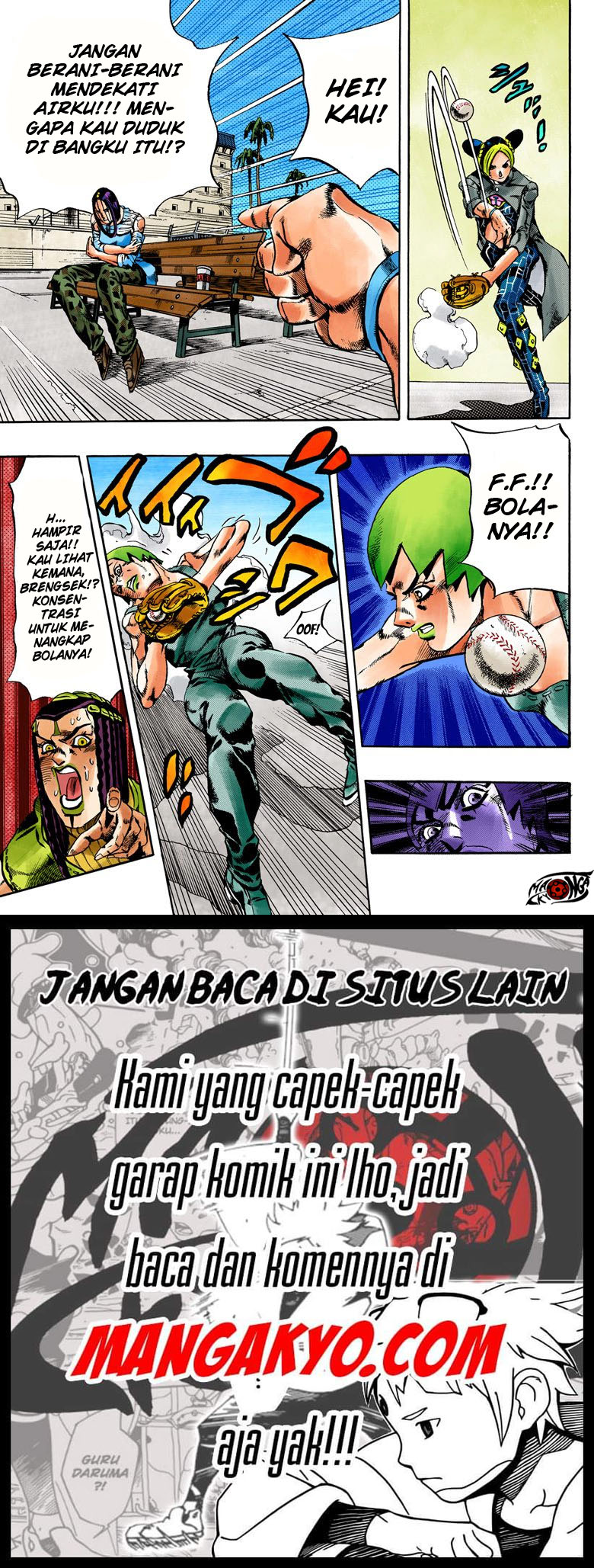 JoJo no Kimyou na Bouken - Stone Ocean chapter 35 halaman 11