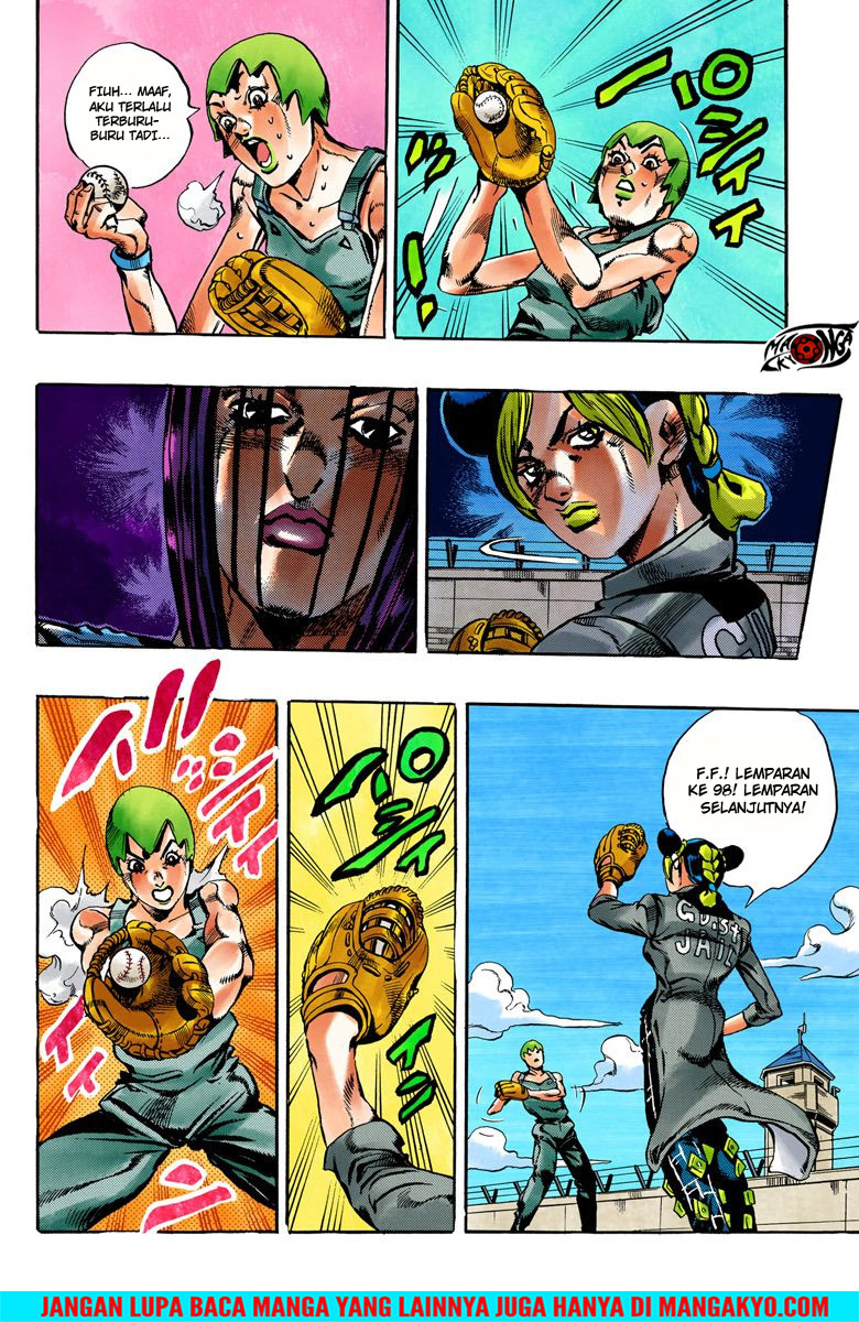 JoJo no Kimyou na Bouken - Stone Ocean chapter 35 halaman 18