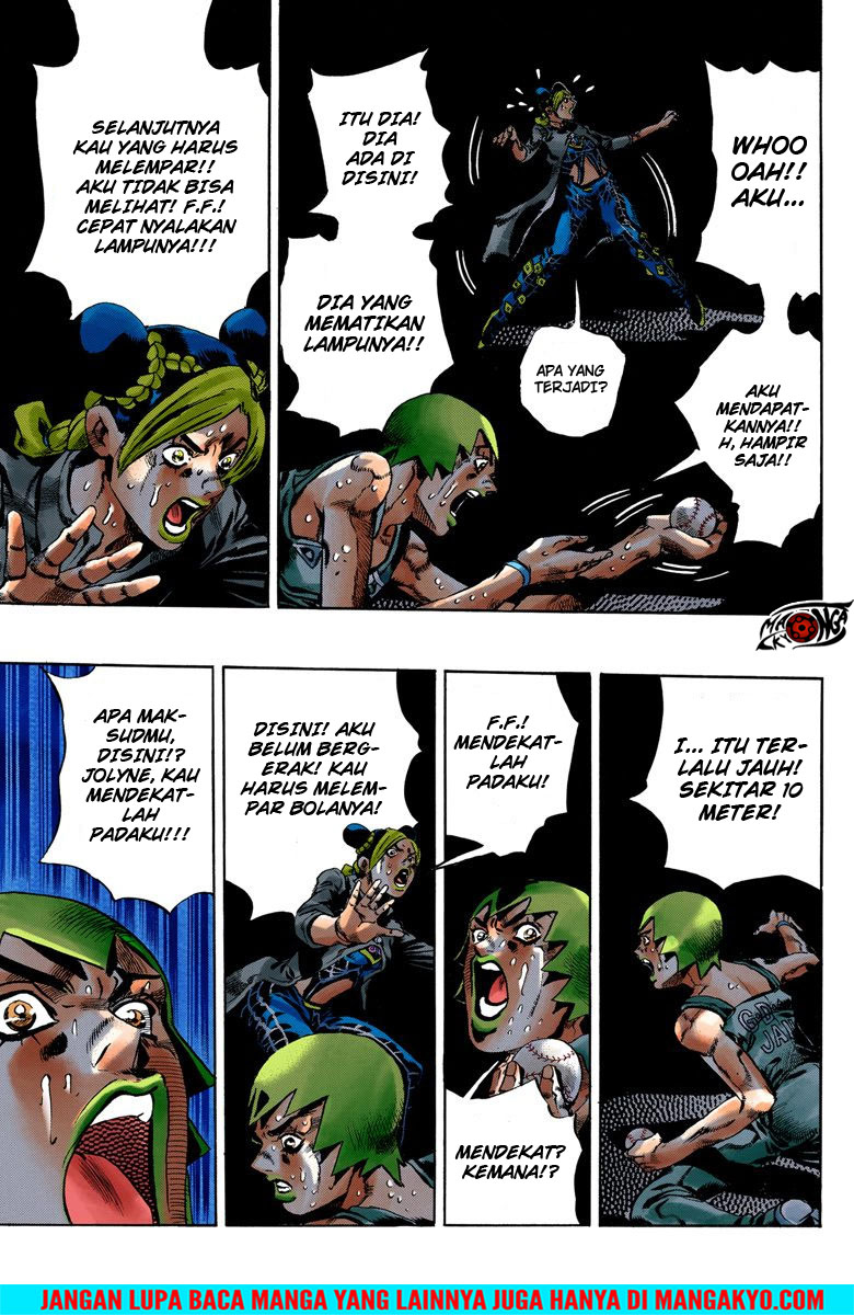 JoJo no Kimyou na Bouken - Stone Ocean chapter 37 halaman 19