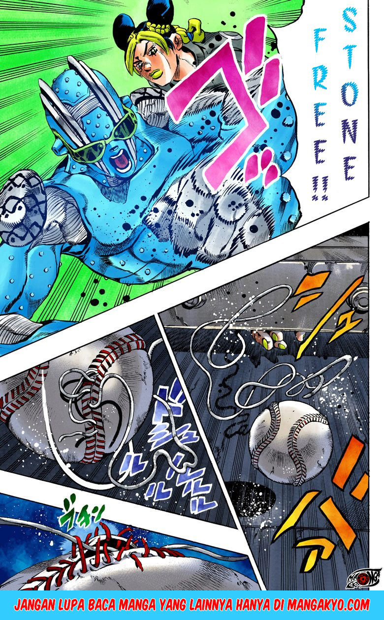 JoJo no Kimyou na Bouken - Stone Ocean chapter 38 halaman 17