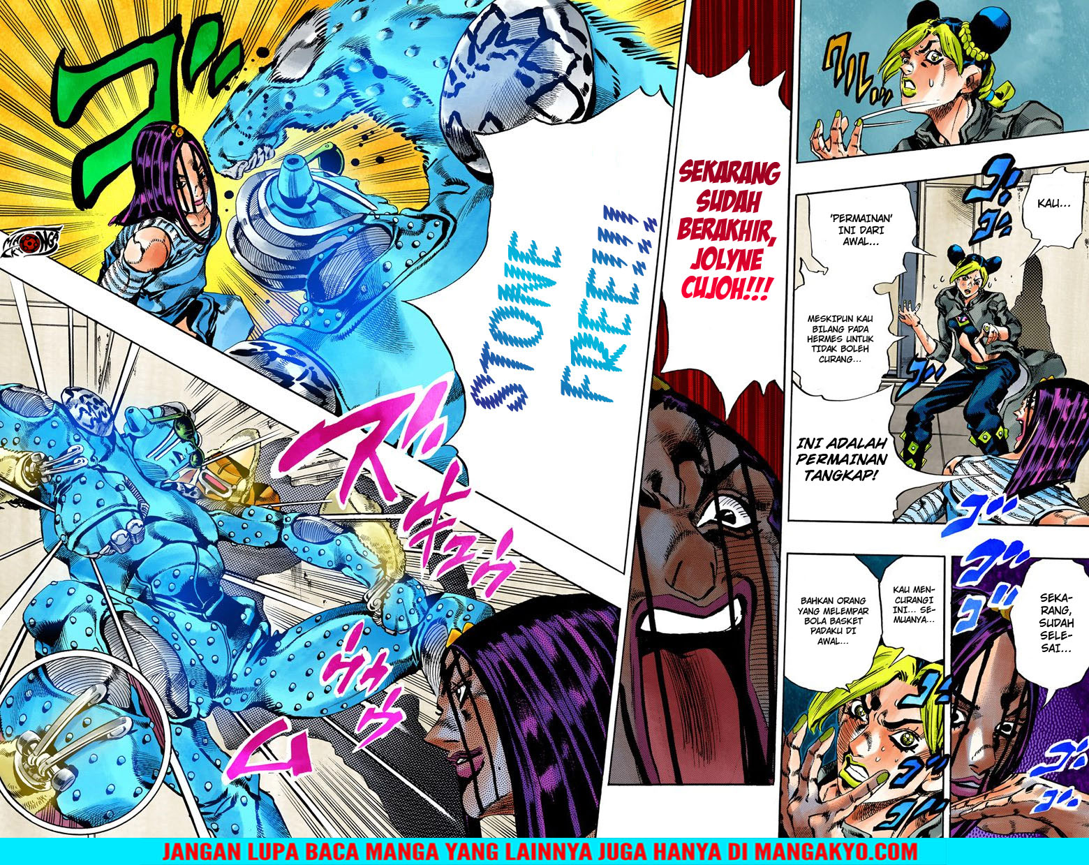 JoJo no Kimyou na Bouken - Stone Ocean chapter 39 halaman 10