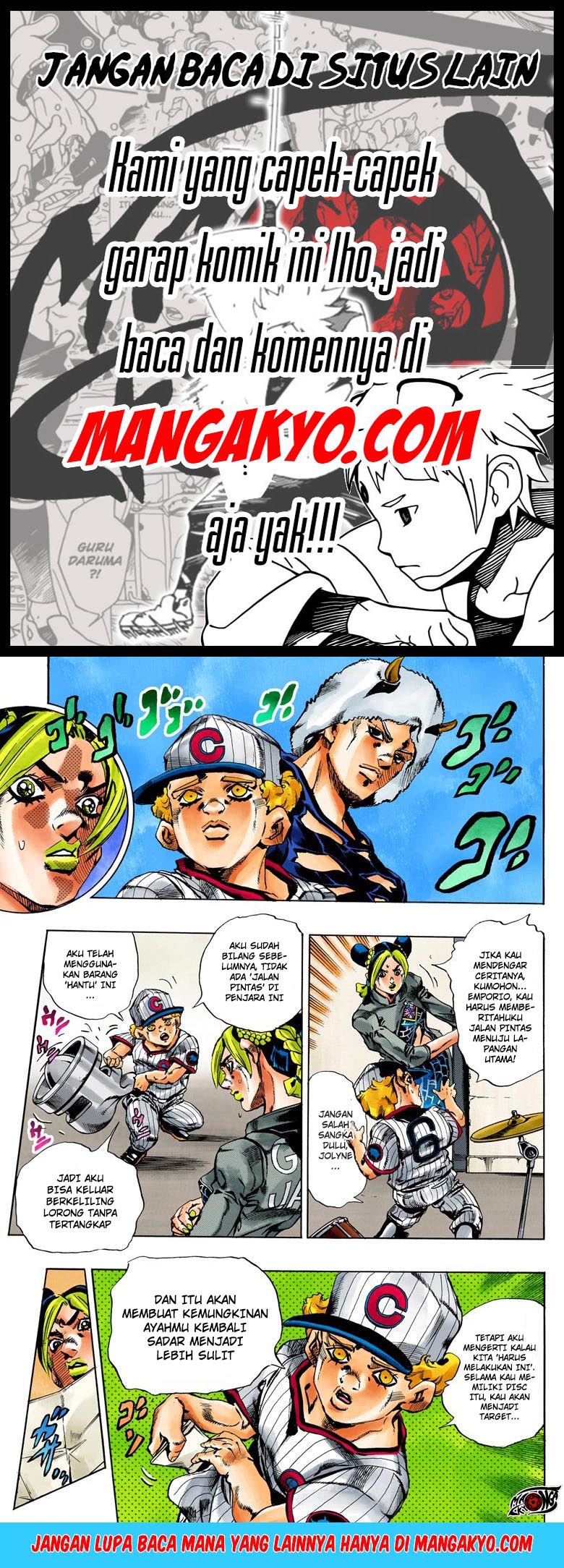 JoJo no Kimyou na Bouken - Stone Ocean chapter 40 halaman 11
