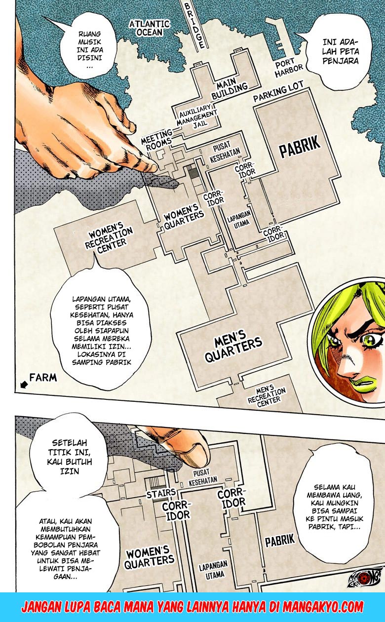 JoJo no Kimyou na Bouken - Stone Ocean chapter 40 halaman 12