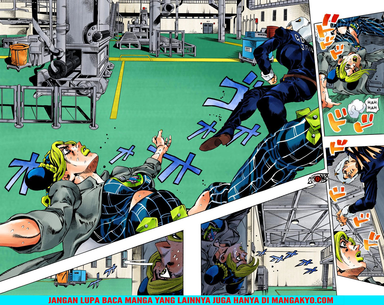 JoJo no Kimyou na Bouken - Stone Ocean chapter 43 halaman 8