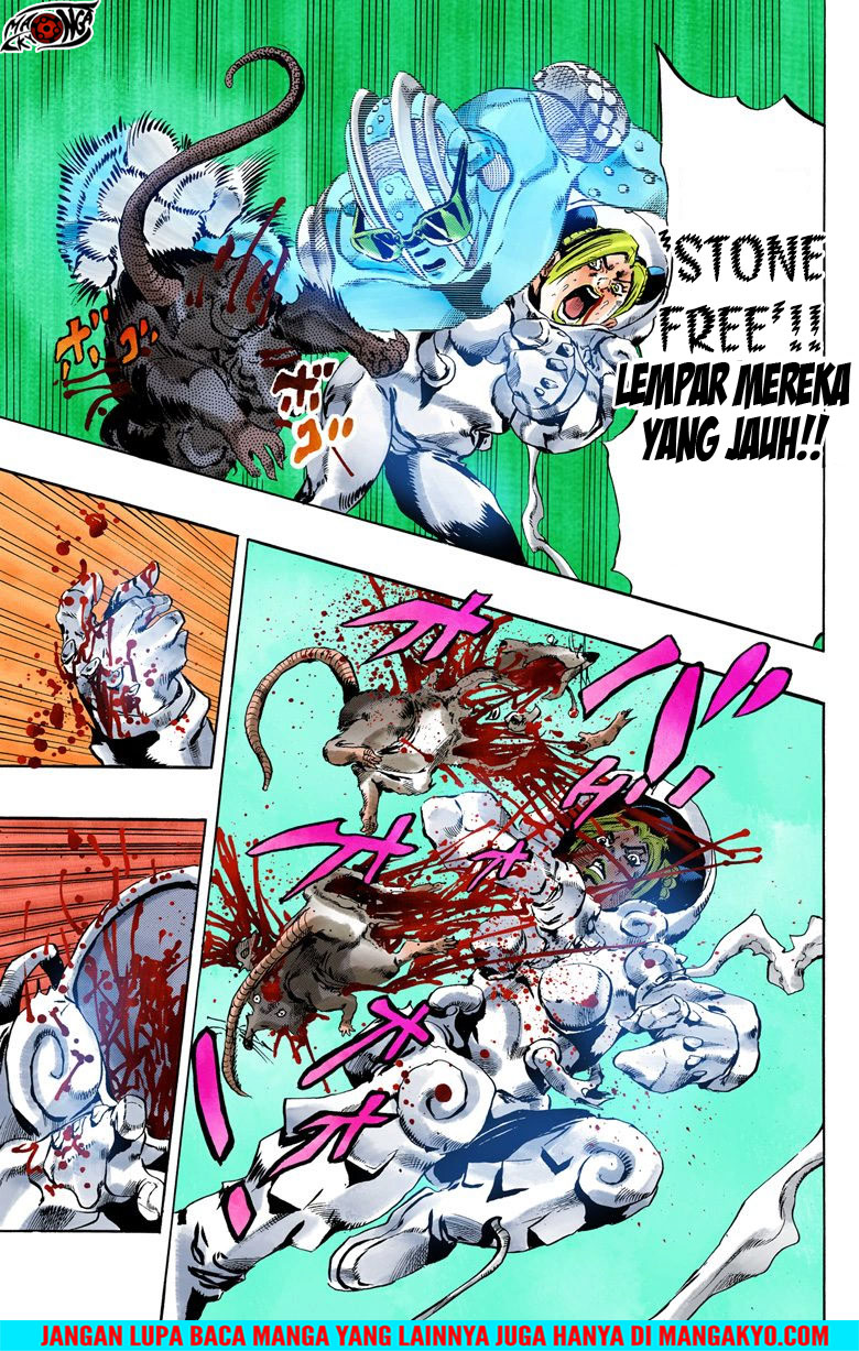 JoJo no Kimyou na Bouken - Stone Ocean chapter 45 halaman 15