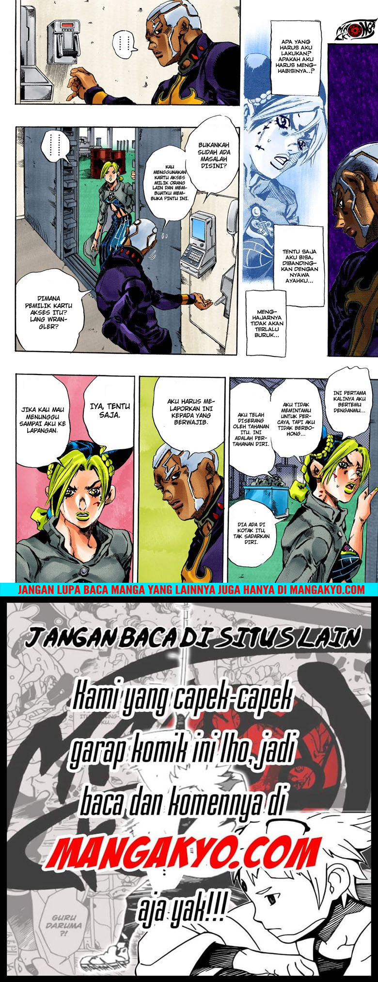 JoJo no Kimyou na Bouken - Stone Ocean chapter 47 halaman 10