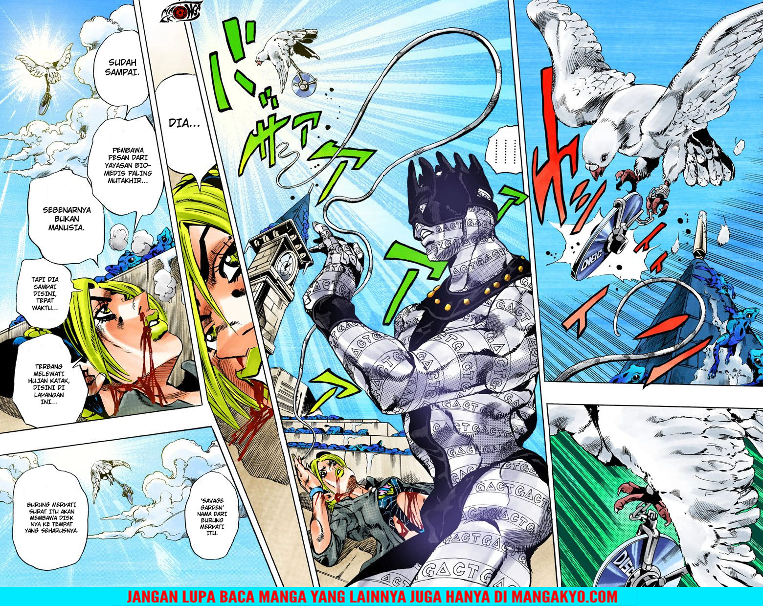 JoJo no Kimyou na Bouken - Stone Ocean chapter 50 halaman 12