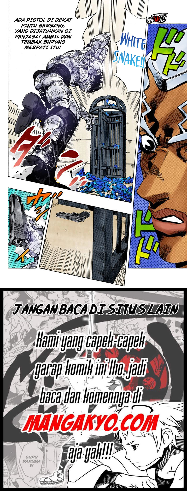 JoJo no Kimyou na Bouken - Stone Ocean chapter 50 halaman 13