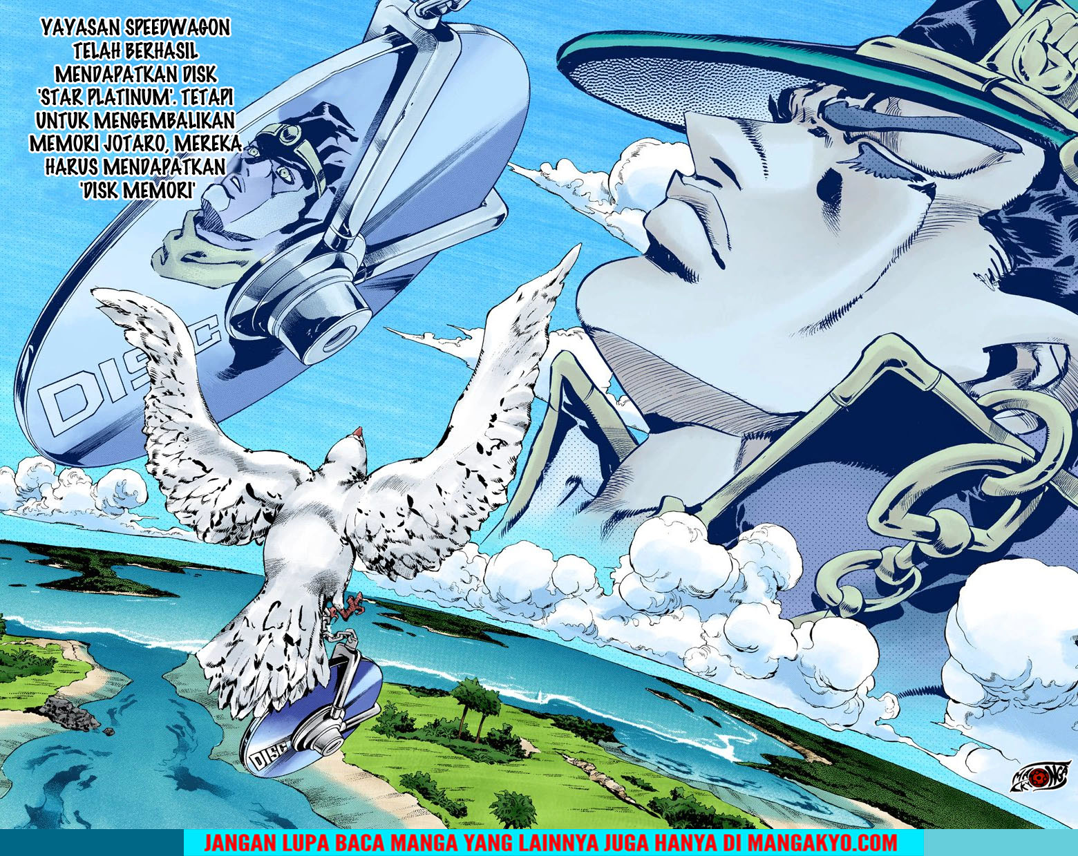JoJo no Kimyou na Bouken - Stone Ocean chapter 50 halaman 19