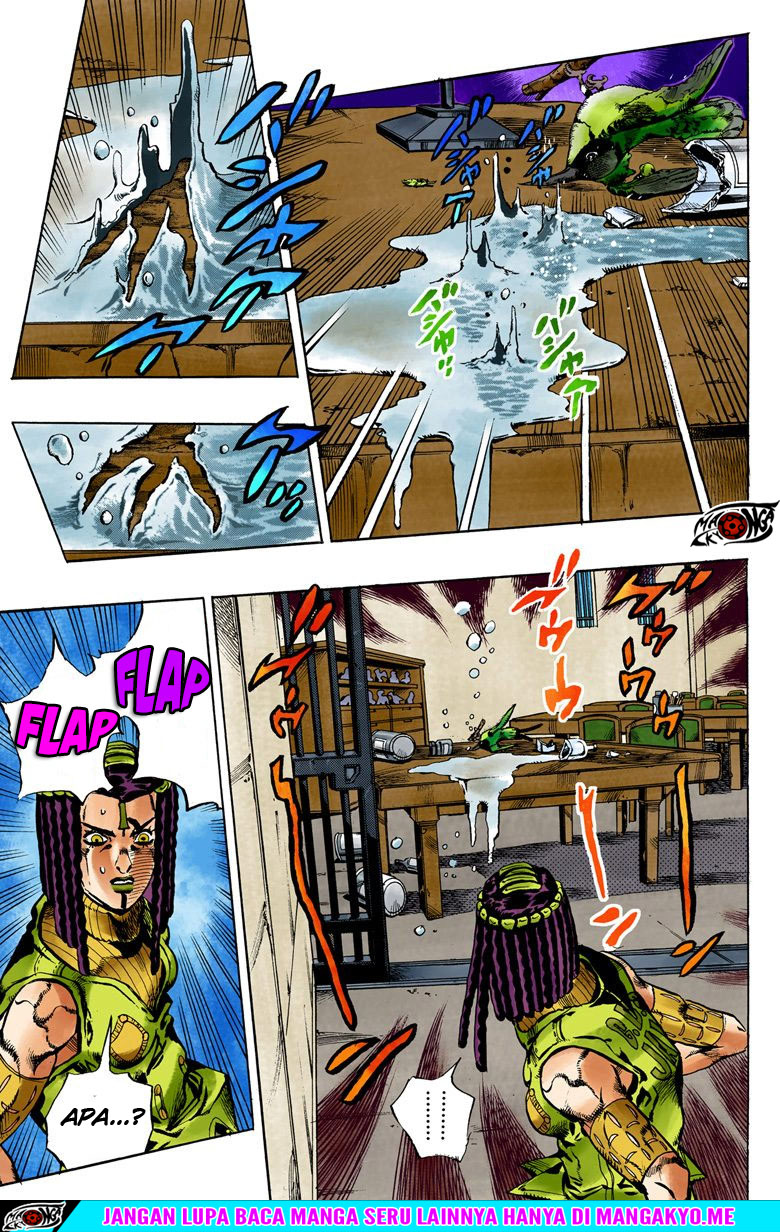 JoJo no Kimyou na Bouken - Stone Ocean chapter 52 halaman 17