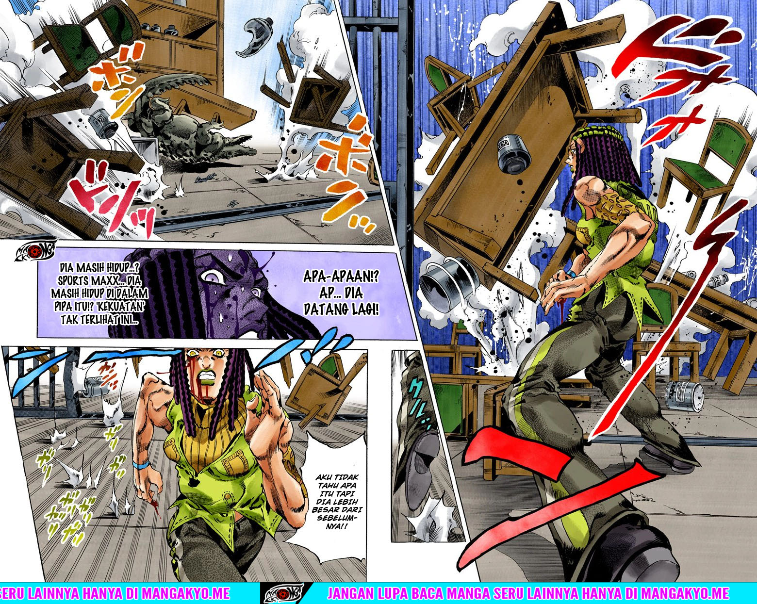 JoJo no Kimyou na Bouken - Stone Ocean chapter 53 halaman 14