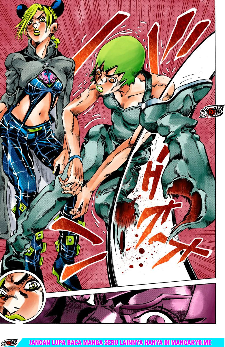 JoJo no Kimyou na Bouken - Stone Ocean chapter 53 halaman 18