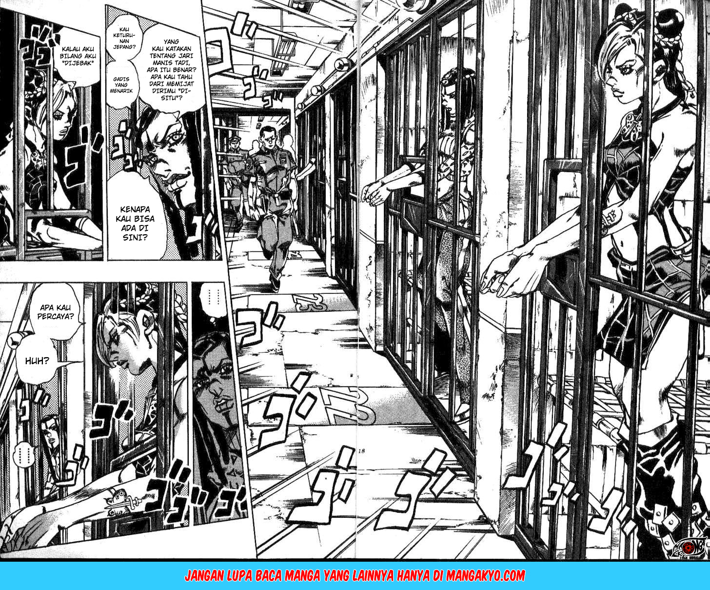 JoJo no Kimyou na Bouken - Stone Ocean chapter 0.595 halaman 15