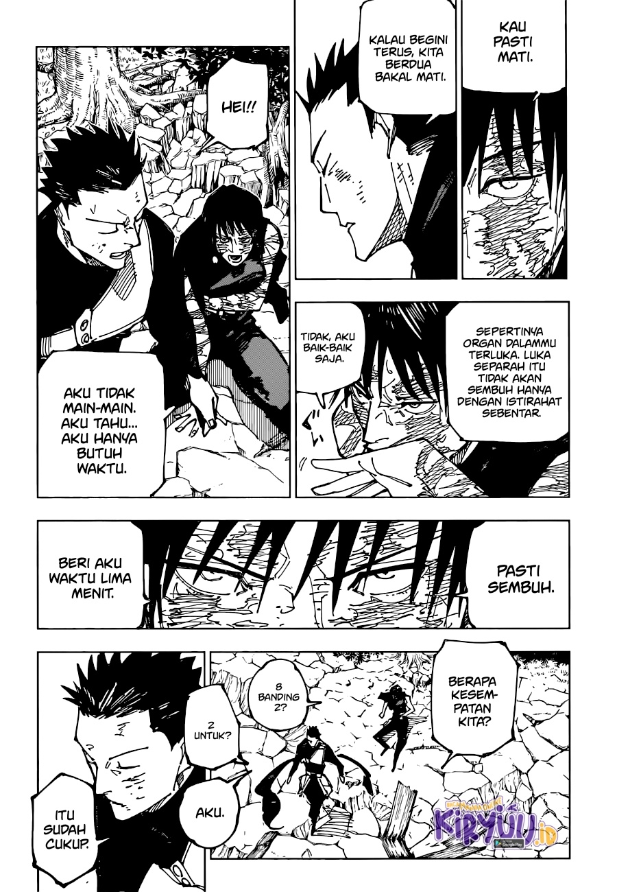 Baca Komik Jujutsu Kaisen Chapter 194 Bahasa Indonesia - Mangaku.io