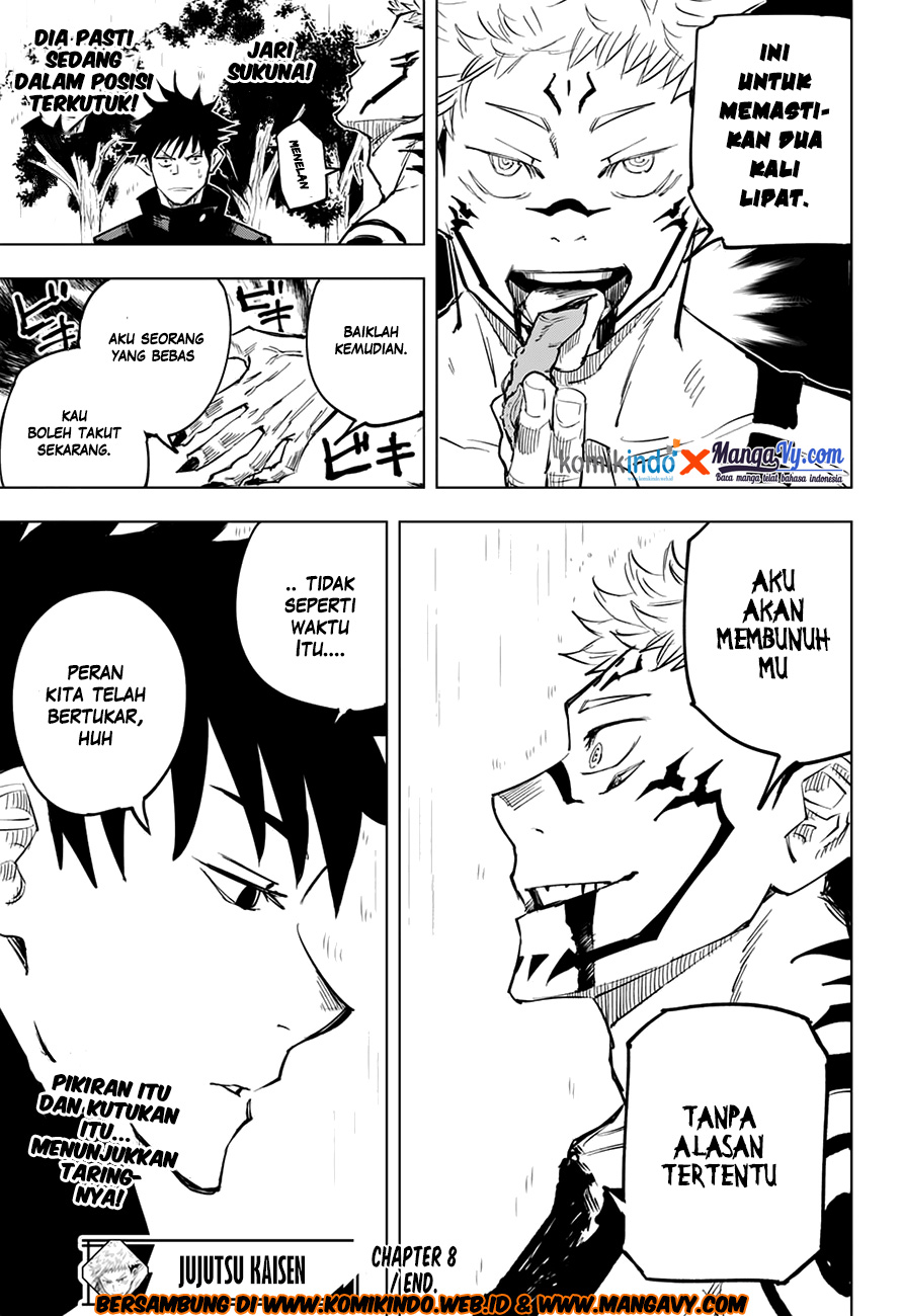 Jujutsu Kaisen chapter 8 halaman 21