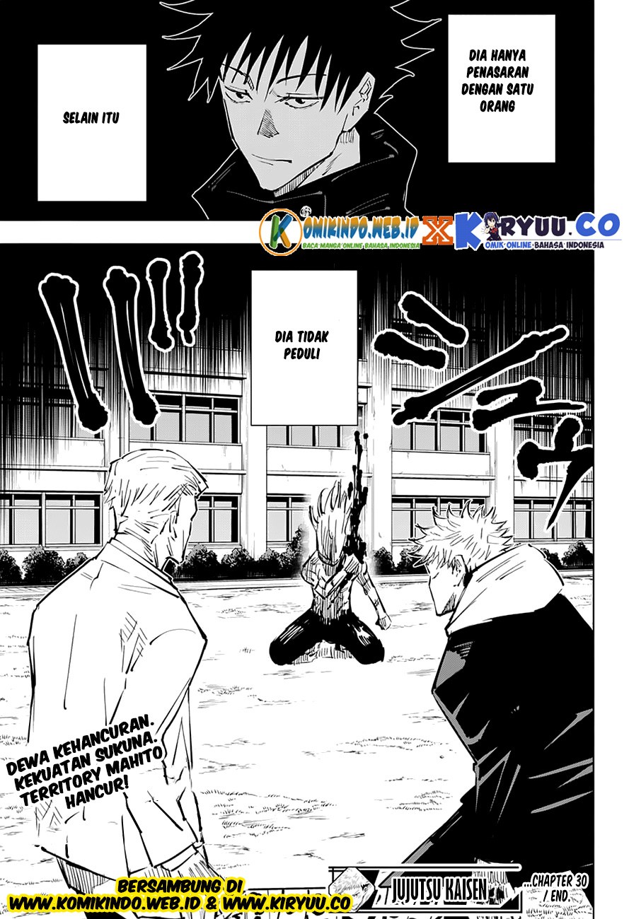 Jujutsu Kaisen chapter 30 halaman 21