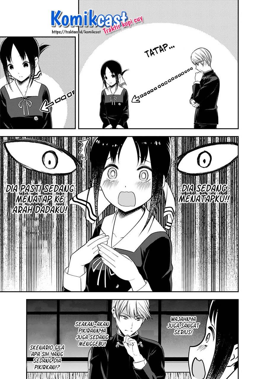 Kaguya-sama wa Kokurasetai: Tensai-tachi no Renai Zunousen chapter 217 halaman 8