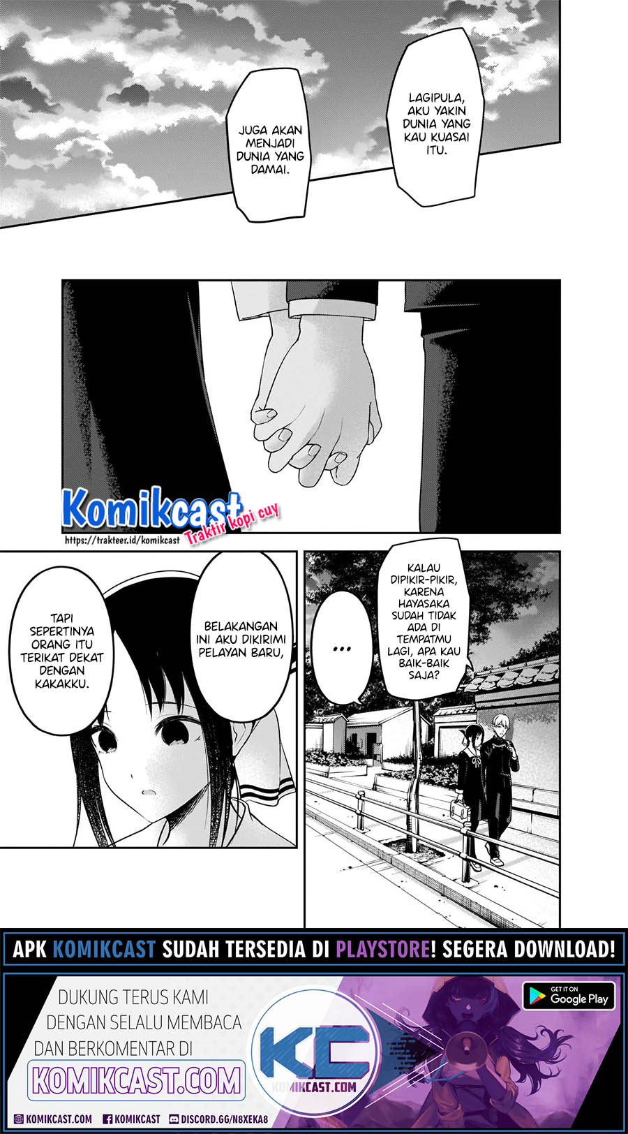 Kaguya-sama wa Kokurasetai: Tensai-tachi no Renai Zunousen chapter 218 halaman 10