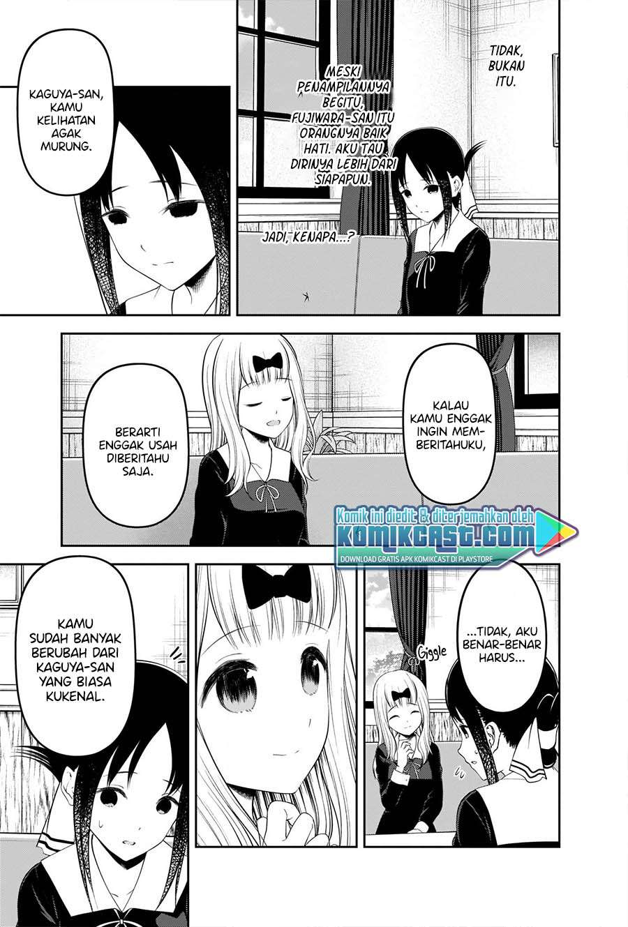 Kaguya-sama wa Kokurasetai: Tensai-tachi no Renai Zunousen chapter 222 halaman 4