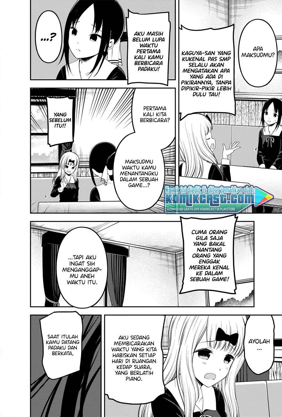 Kaguya-sama wa Kokurasetai: Tensai-tachi no Renai Zunousen chapter 222 halaman 5