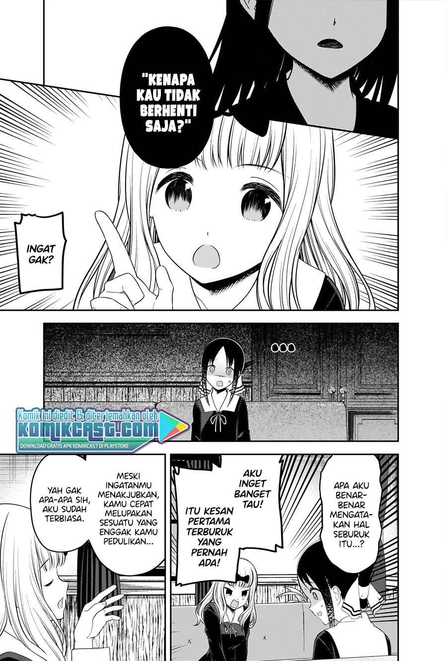 Kaguya-sama wa Kokurasetai: Tensai-tachi no Renai Zunousen chapter 222 halaman 6
