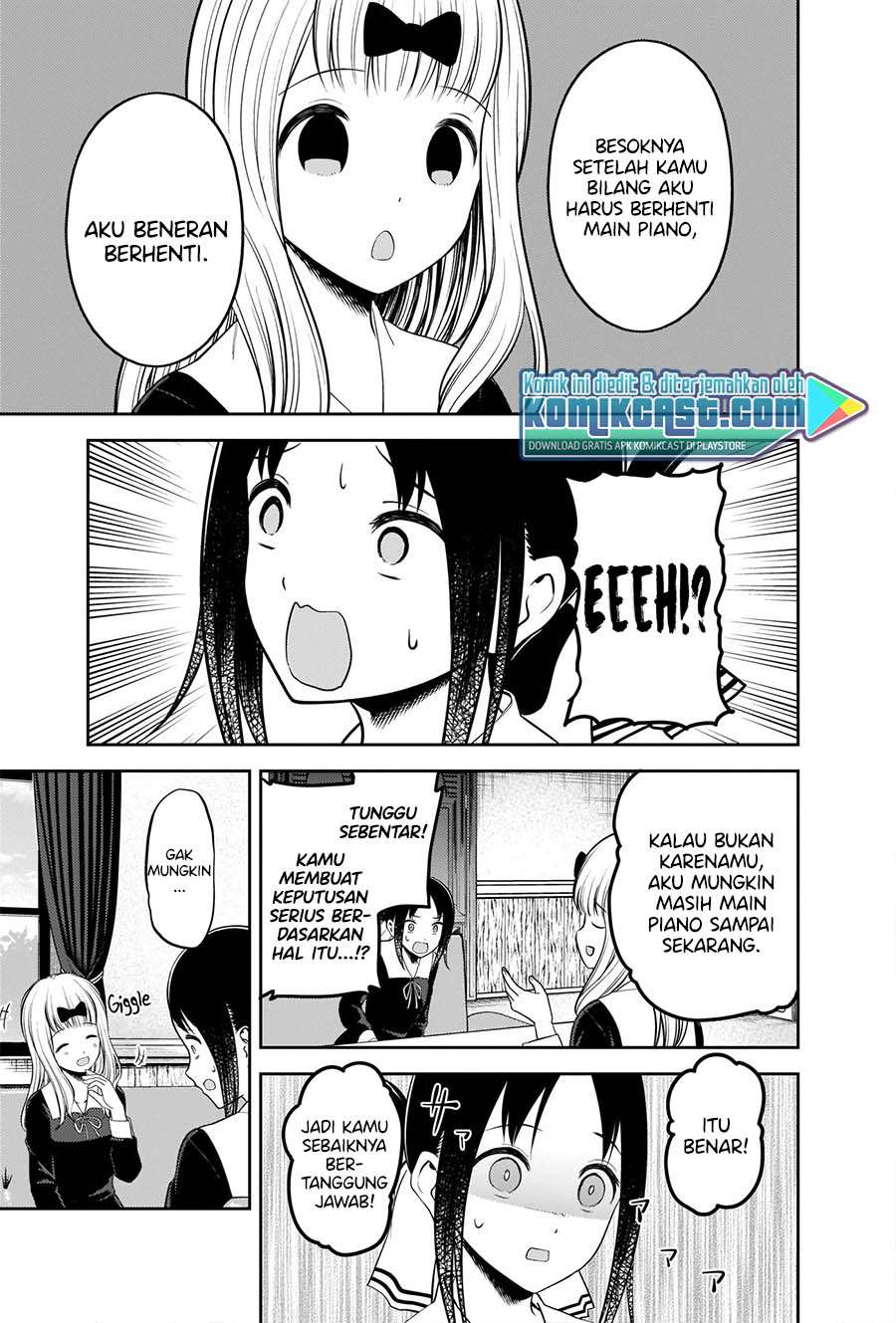 Kaguya-sama wa Kokurasetai: Tensai-tachi no Renai Zunousen chapter 222 halaman 8
