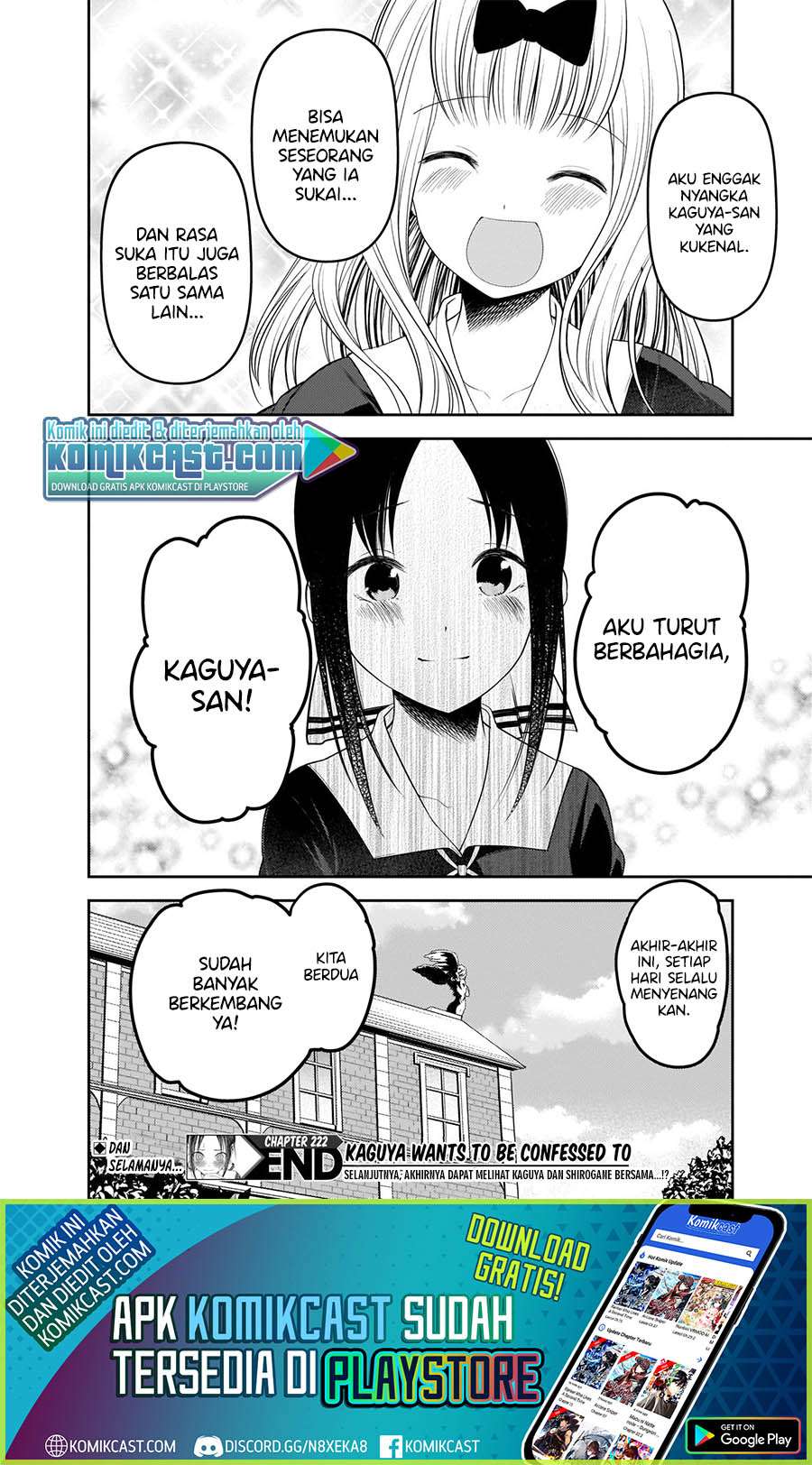 Kaguya-sama wa Kokurasetai: Tensai-tachi no Renai Zunousen chapter 222 halaman 19