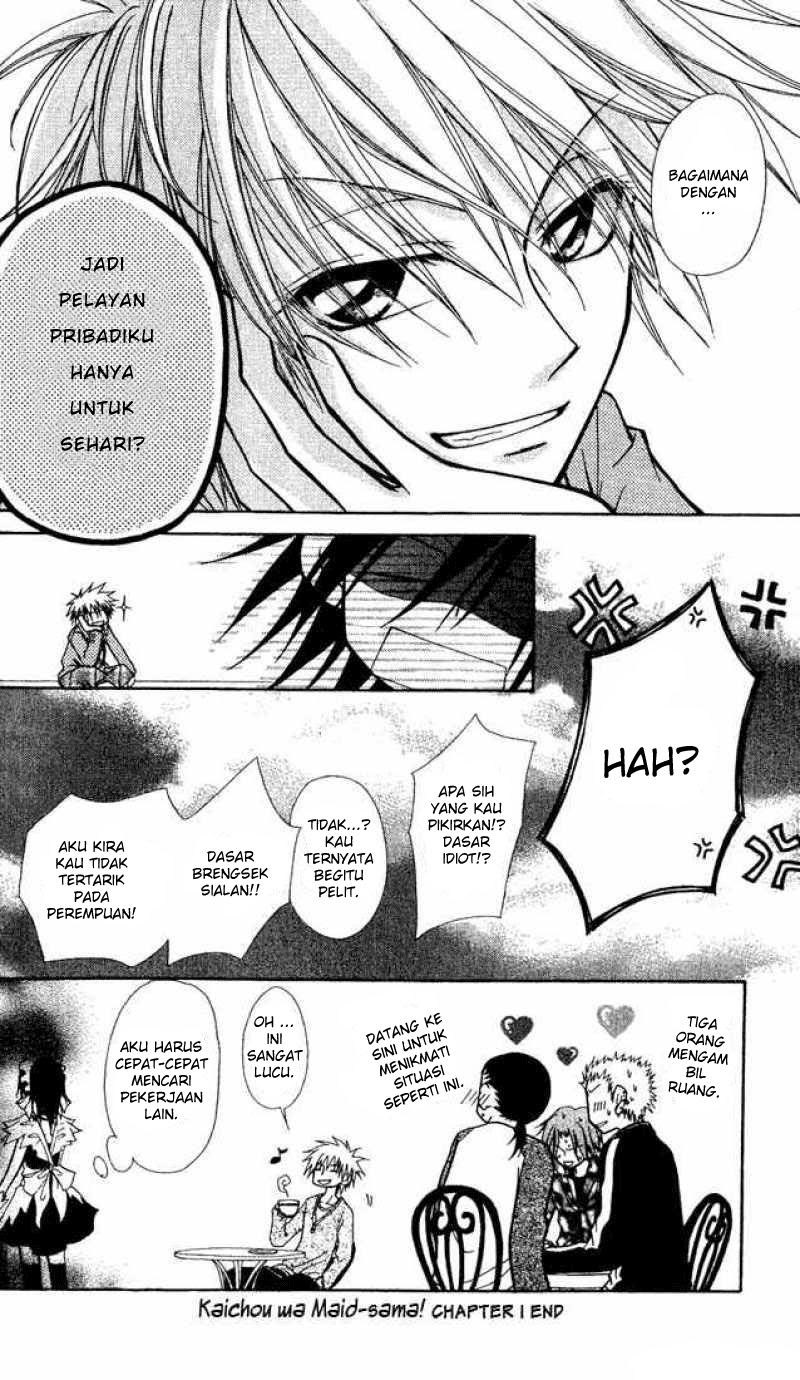 Kaichou Wa Maid Sama chapter 1 halaman 37