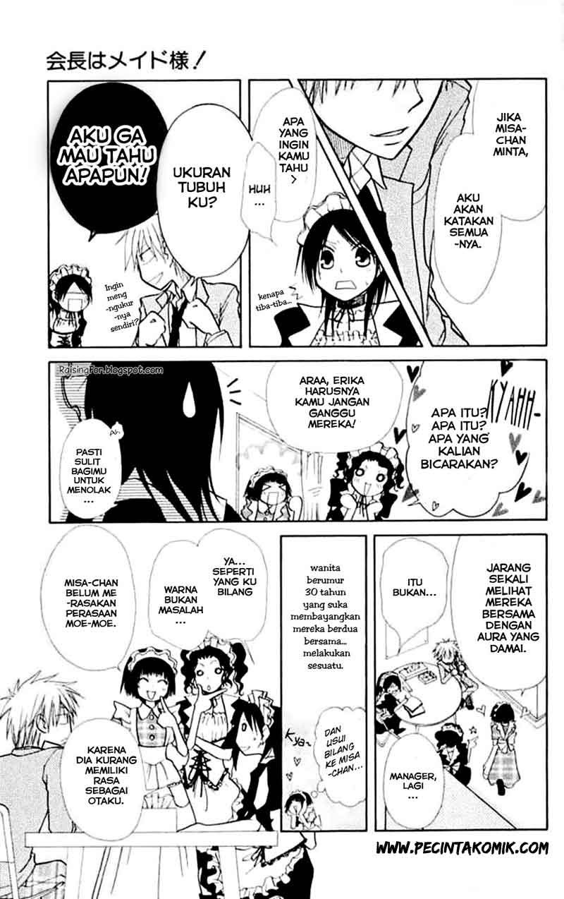 Kaichou Wa Maid Sama chapter 11 halaman 16