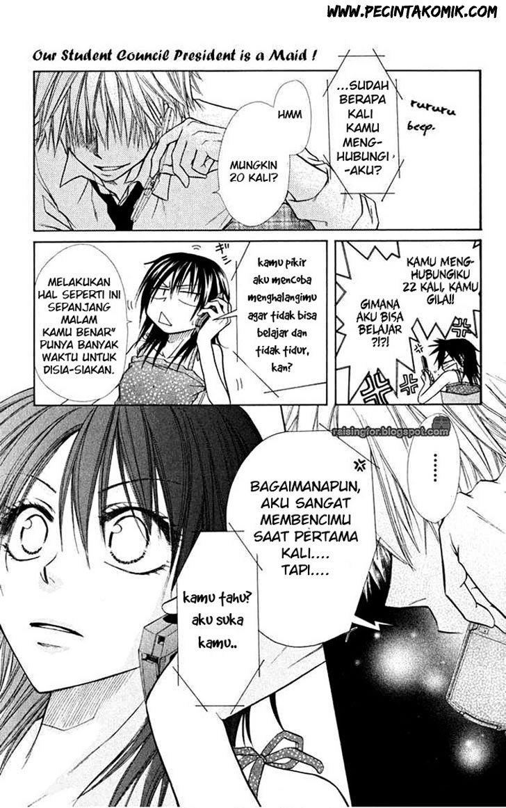 Kaichou Wa Maid Sama chapter 16 halaman 21